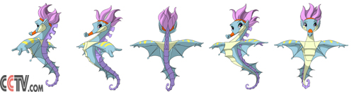 阿酷变身的旋转造型   责编:胡悦