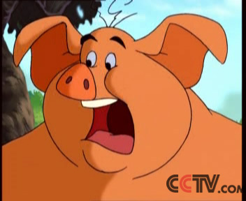 第五集    村中遇玉兰小猪变成了猪头人身的怪物,还有了一个名字叫